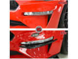 Front Bumper Fog Light Lamp Eyebrow Cover Trim